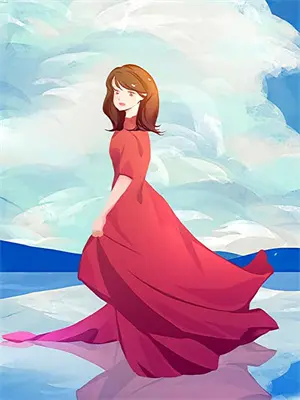 他将爱意藏于身后